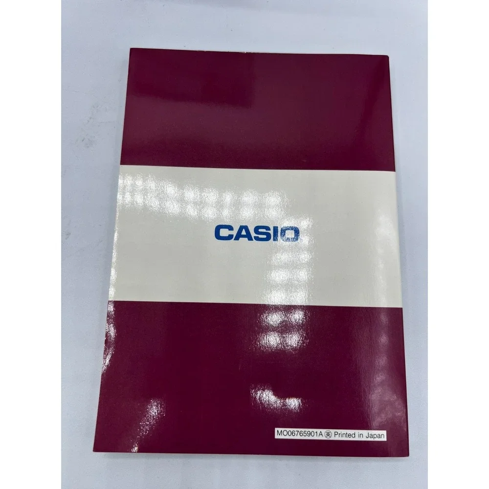 Casio Japan SF-8000 BOSS Business Organizer System 64KB Memory Manual Box